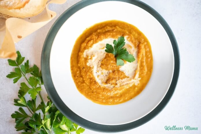 Healthy Pumpkin Soup in a Hurry