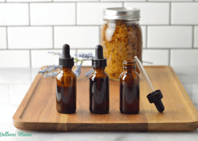 How to Make Herbal Tinctures from Dried Herbs