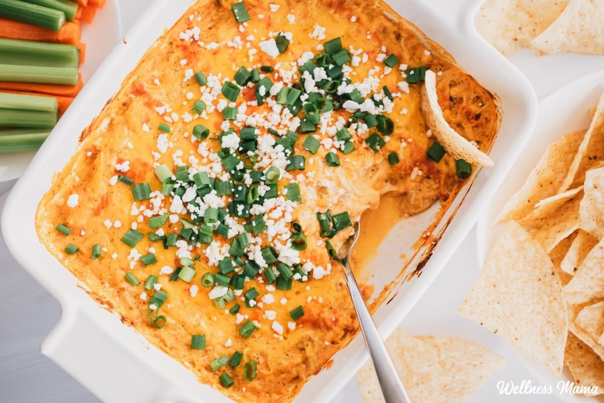 Creamy Buffalo Chicken Dip